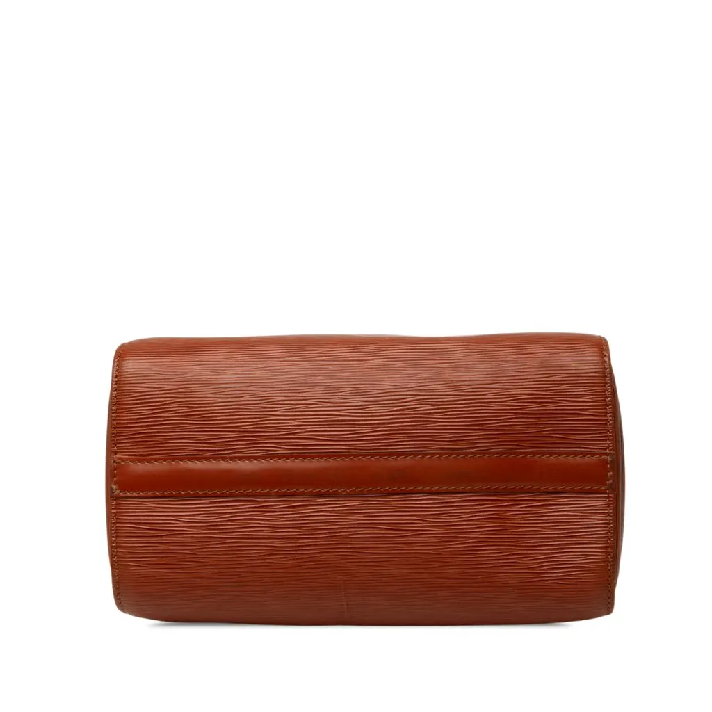 Louis Vuitton Epi Speedy 25 Brown Leather Very good - Inside View
