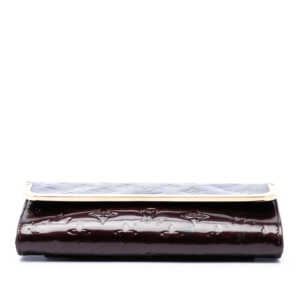 Louis Vuitton Monogram Vernis Rossmore MM Purple Leather Very good - Inside View