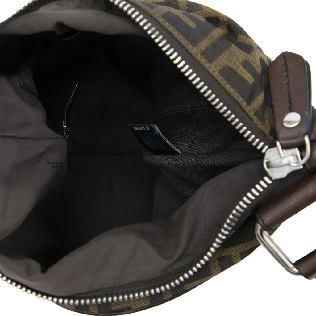 Fendi Zucca Canvas Crossbody Brown Very good - Model View