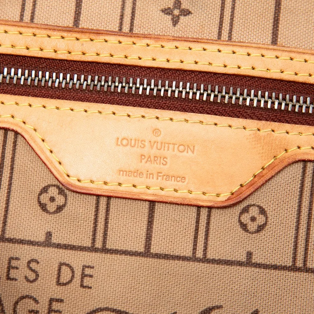 Louis Vuitton Monogram Neverfull MM Brown Very good - Box View