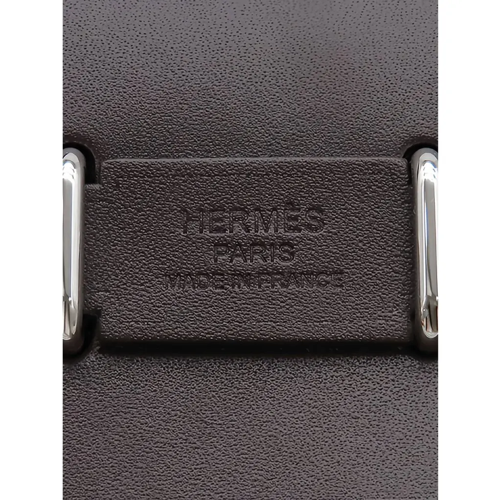 Hermès Military Toile and Vache Hunter Herbag Zip 20 Beige Canvas Very good - Box View