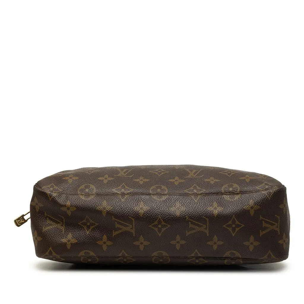 Louis Vuitton Monogram Trousse Toilette 28 Brown Canvas Very good - Inside View