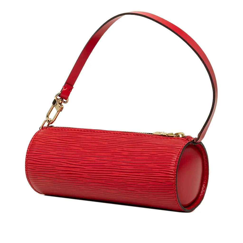 Louis Vuitton Epi Pochette Papillon Red Leather Good - Back View