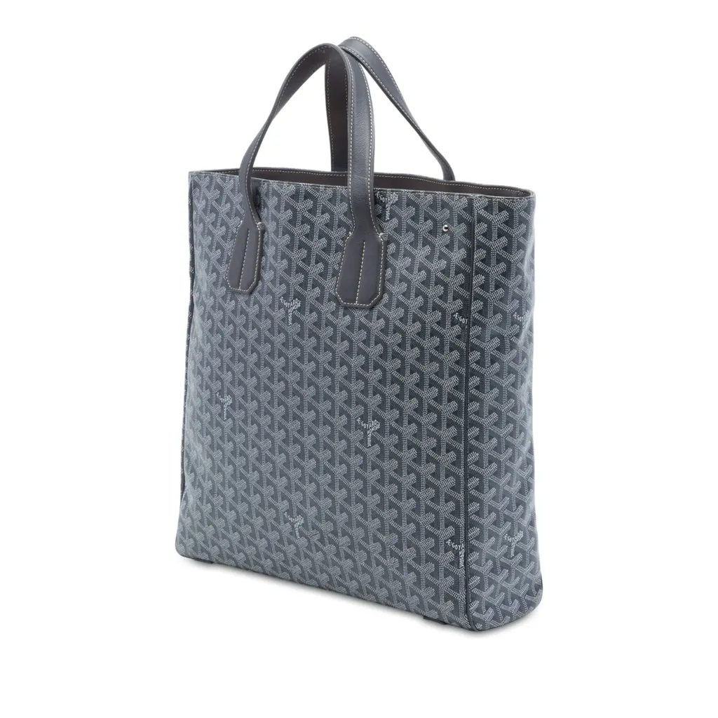 Goyard Goyardine Voltaire III Grey Canvas Very good - Back View