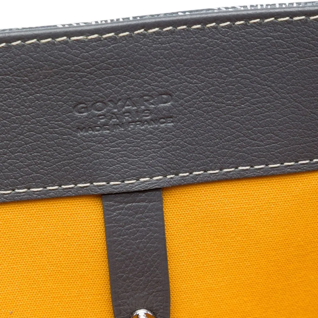 Goyard Goyardine Voltaire III Grey Canvas Very good - Box View