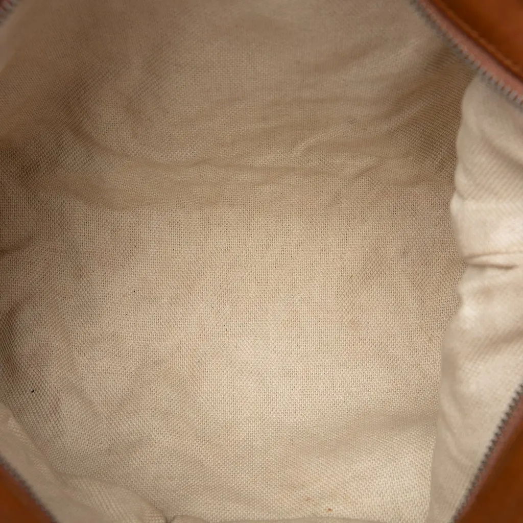 Gucci GG Canvas Web Crossbody Beige Canvas Very good - Model View