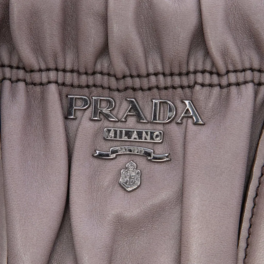 Prada Nappa Gaufre Satchel MultiColor Leather Very good - Box View