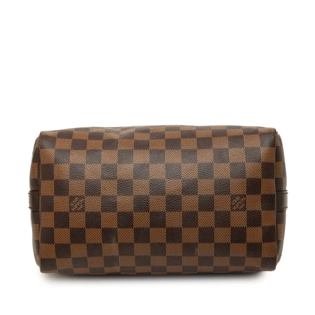 Louis Vuitton Damier Ebene Speedy Bandouliere 25 Brown Canvas Very good - Inside View
