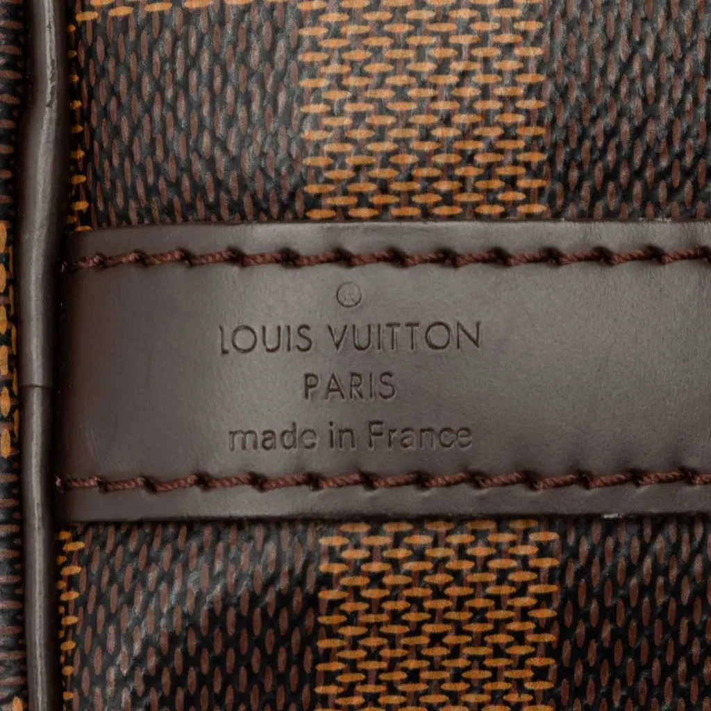 Louis Vuitton Damier Ebene Speedy Bandouliere 25 Brown Canvas Very good - Box View