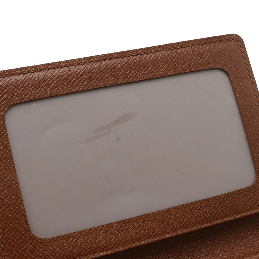 Louis Vuitton Monogram Porte 2 Cartes Vertical Brown Very good - Box View