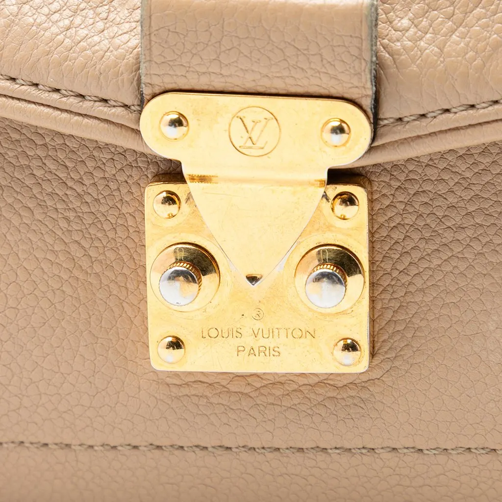 Louis Vuitton Monogram Empreinte Saint Germain MM Beige Leather Very good - Box View