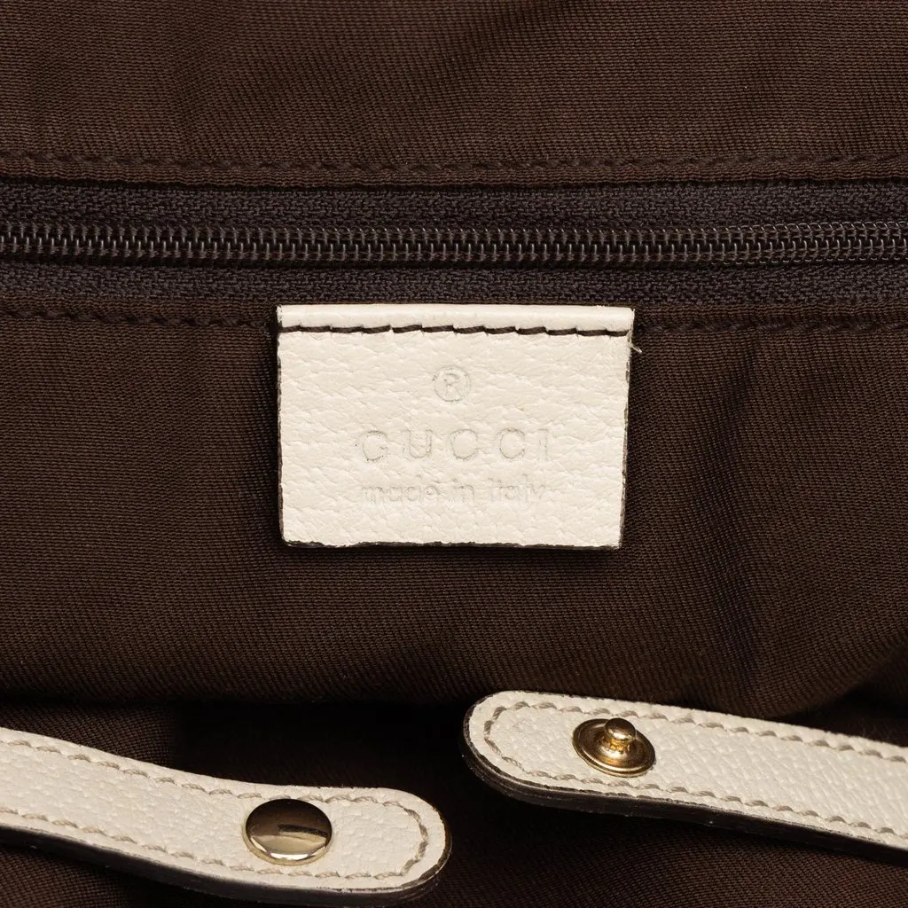 Gucci GG Canvas Princy Tote Beige Canvas Good - Box View