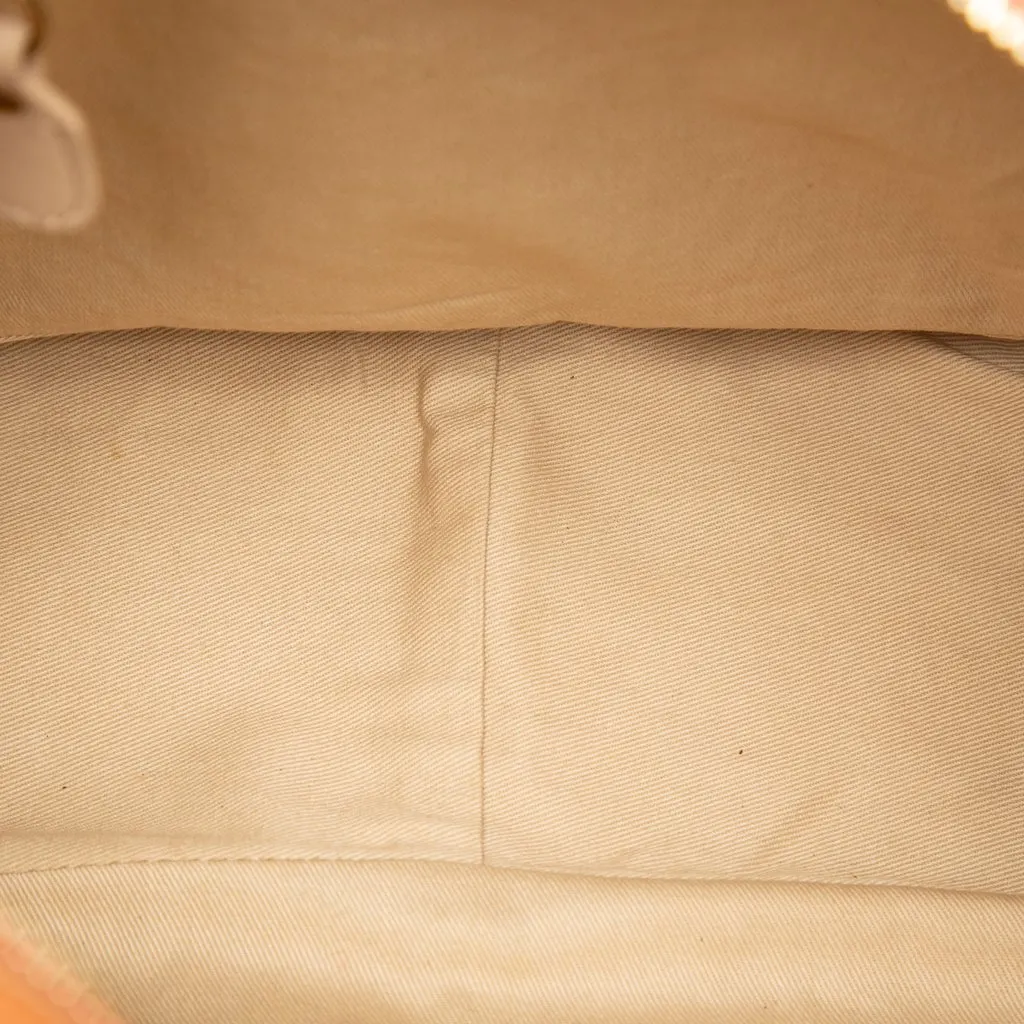 Chloé Medium Leather Paraty Satchel Orange Leather Very good - Model View
