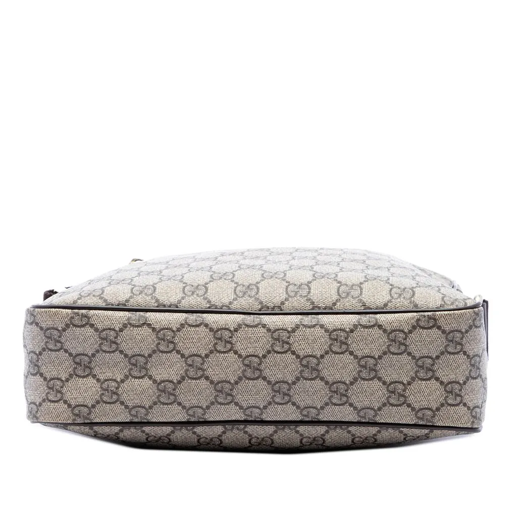 Gucci GG Supreme Crossbody Beige Canvas Good - Inside View