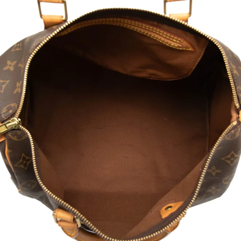 Louis Vuitton Monogram Speedy 35 Brown Very good - Model View