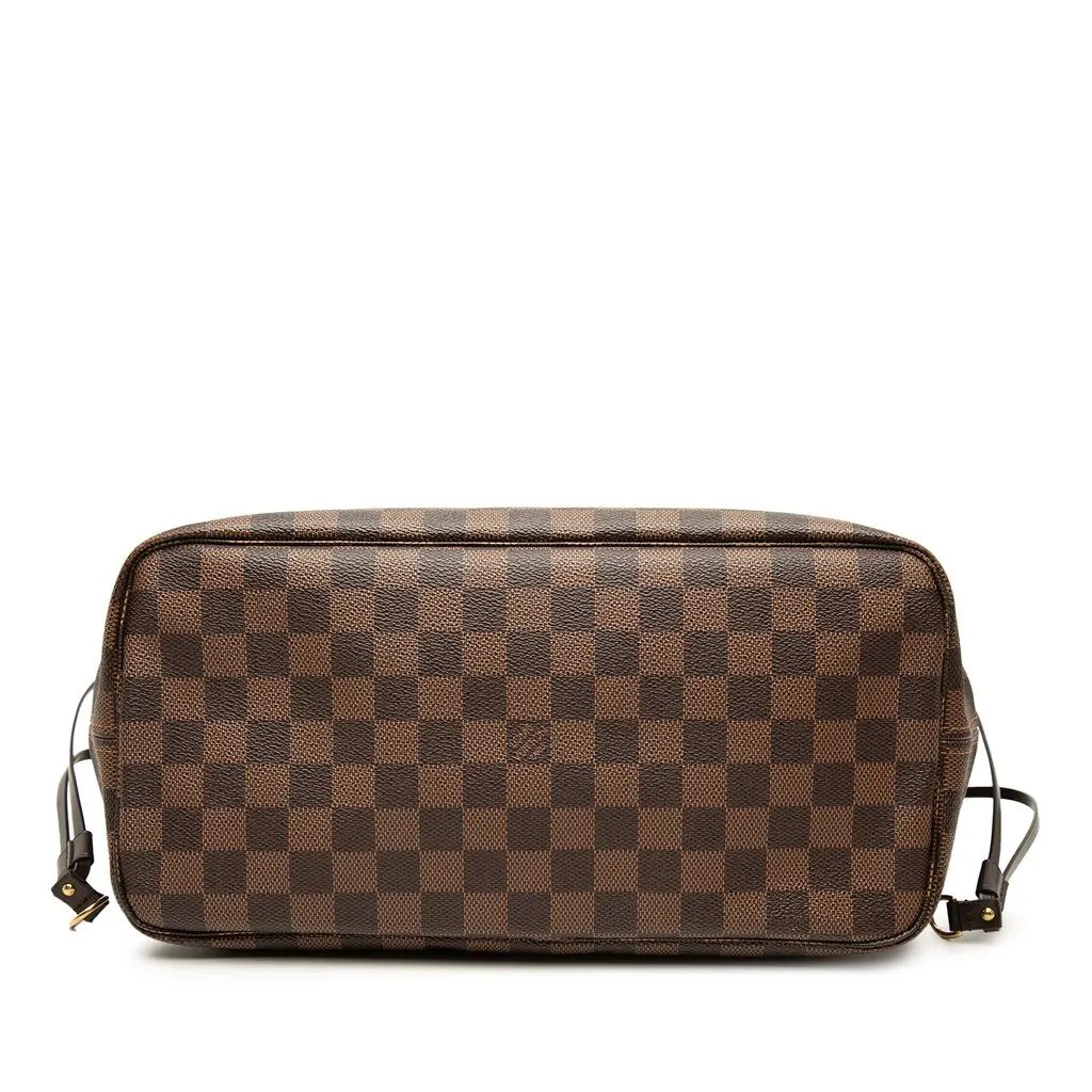 Louis Vuitton Damier Ebene Neverfull MM Brown Canvas Very good - Inside View