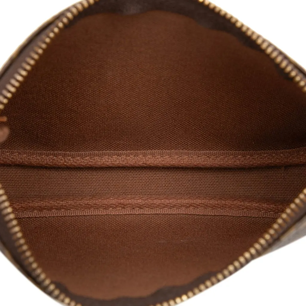 Louis Vuitton Monogram Transatlantic Mini Pochette Accessoires Brown Very good - Model View