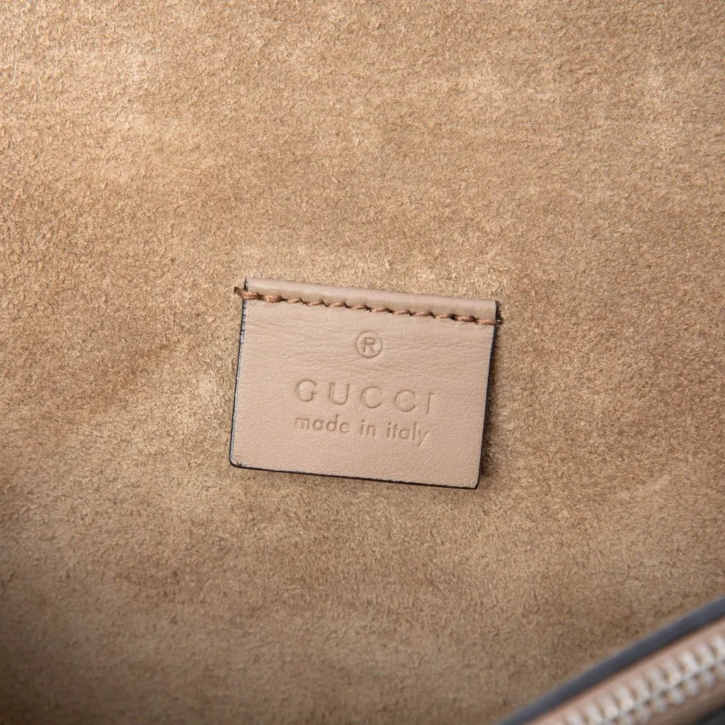 Gucci Medium GG Supreme Dionysus Shoulder Bag Beige Very good - Box View