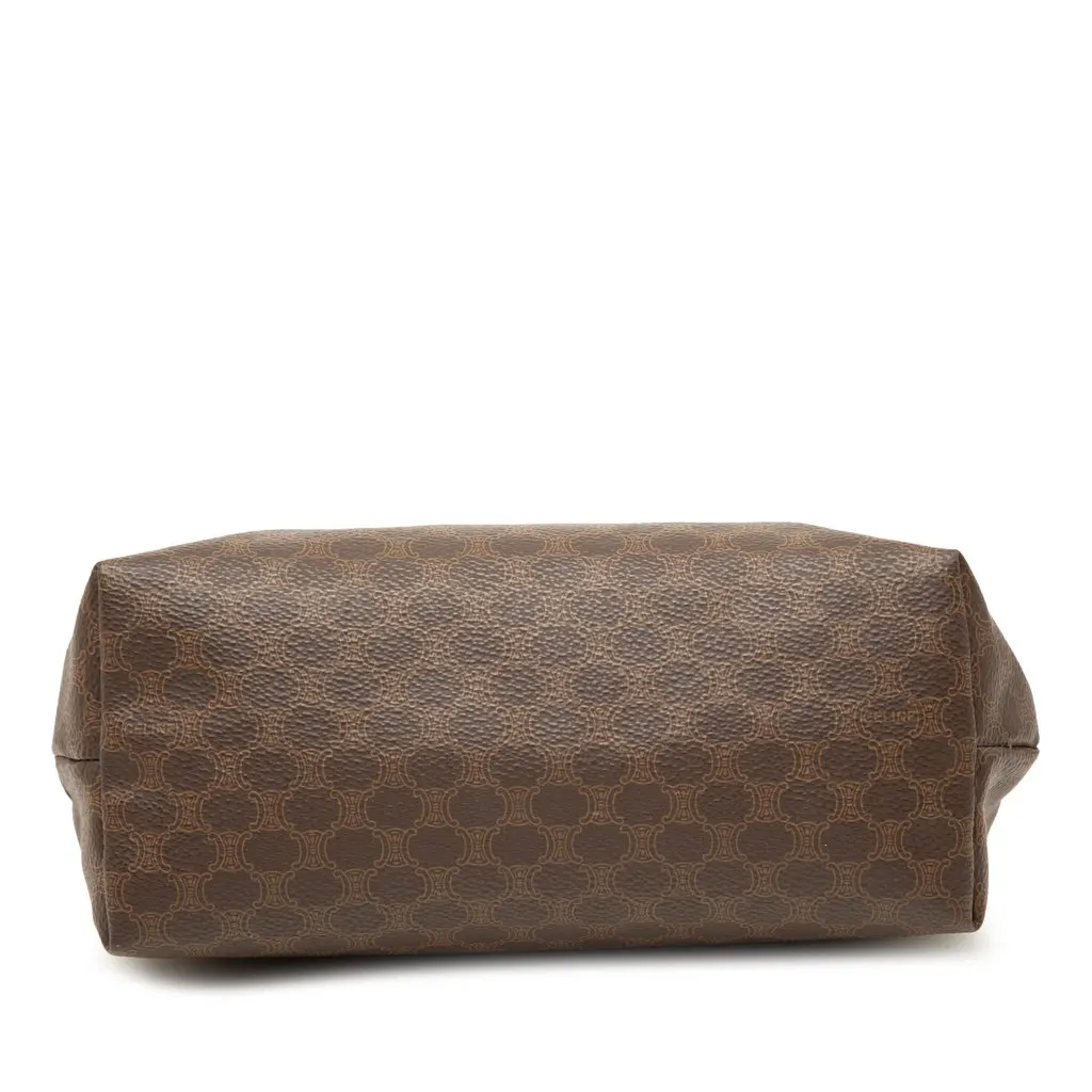 Celine Macadam Coated Canvas Pouch Brown Very good - Inside View