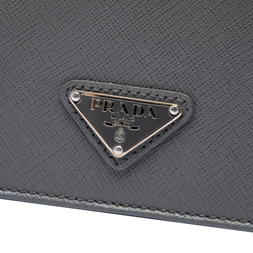 Prada Saffiano Briefcase MultiColor Leather Very good - Box View