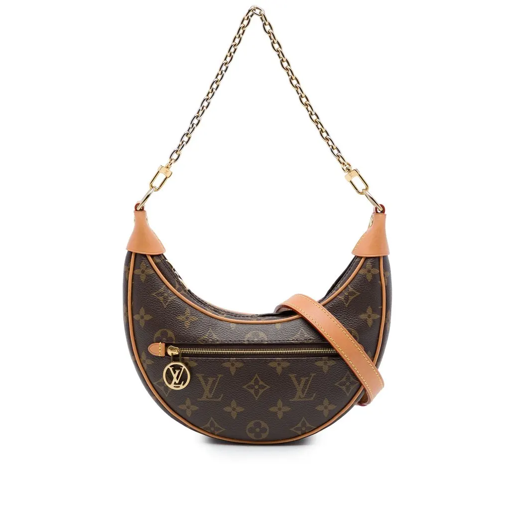 Louis Vuitton Monogram Loop Brown Canvas Very good - Front View