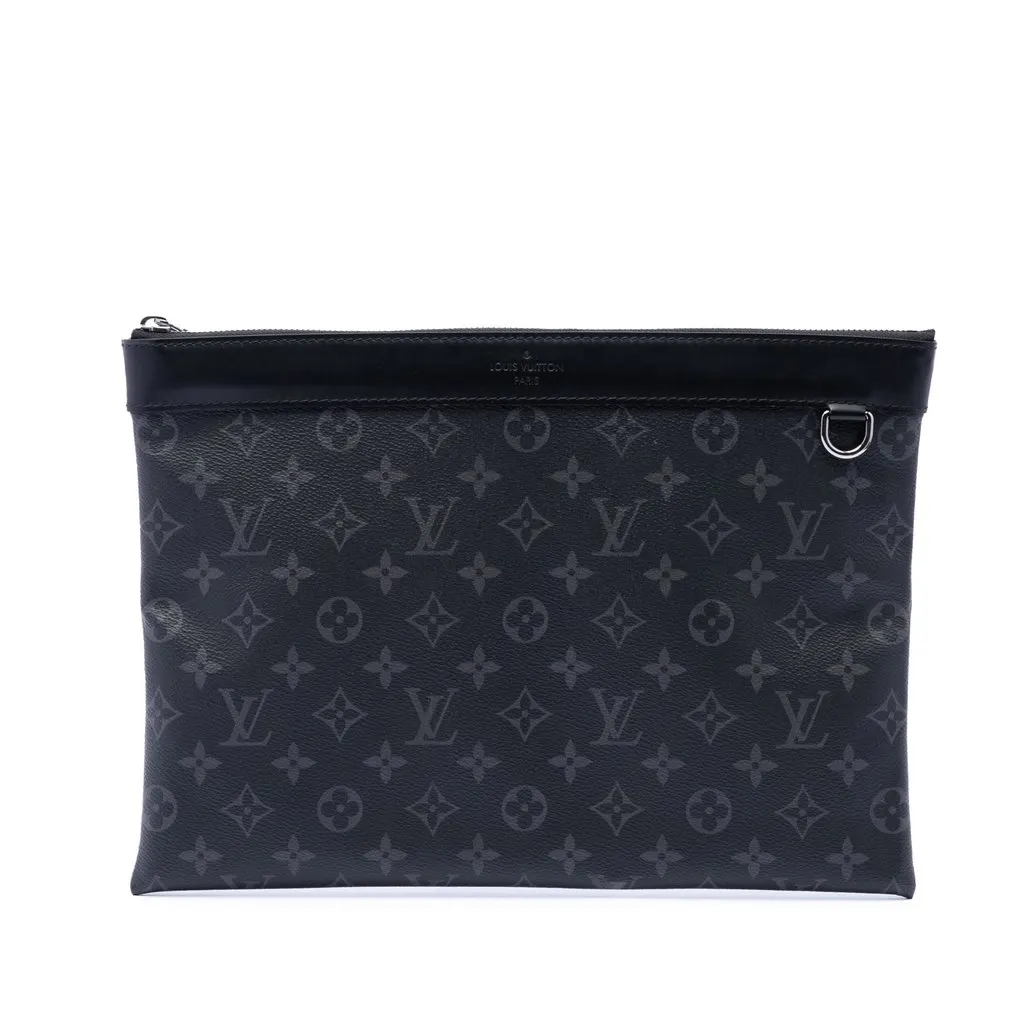 Louis Vuitton Monogram Eclipse Discovery Pochette GM