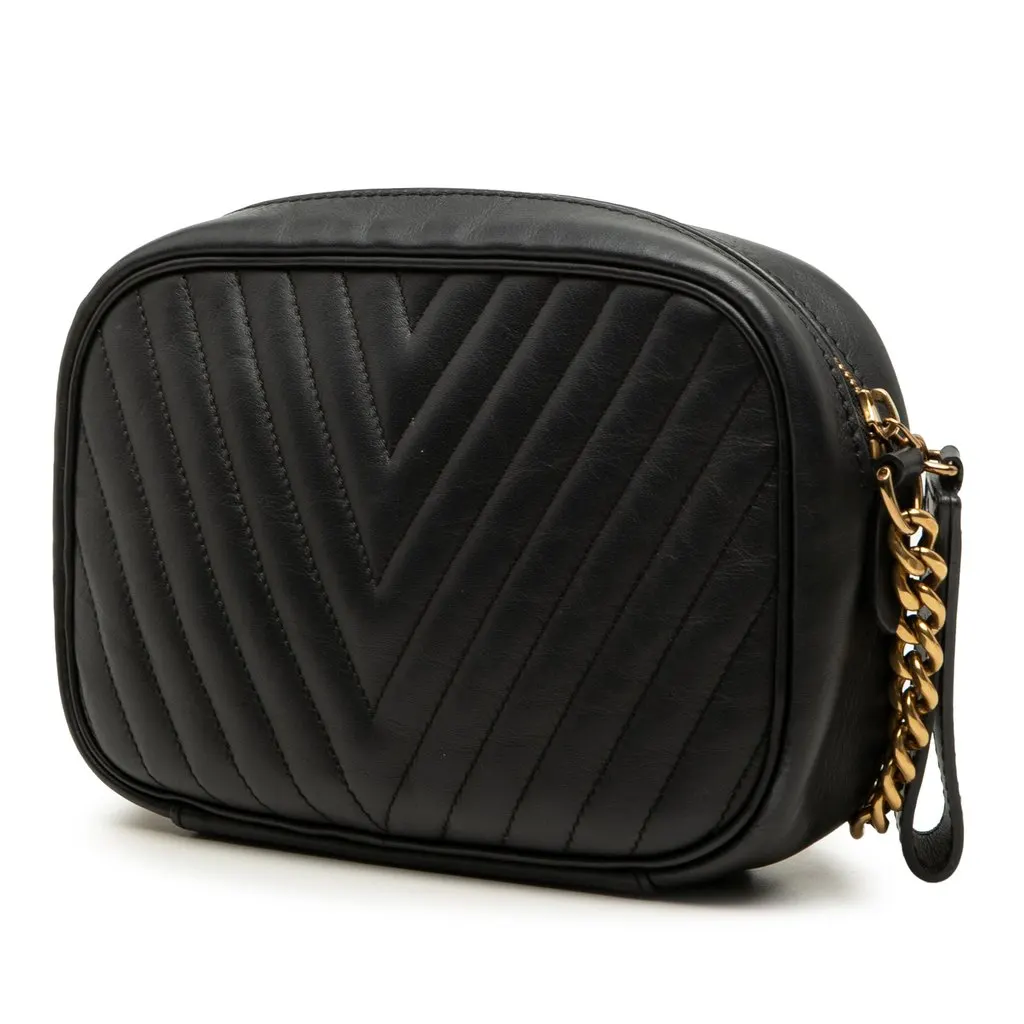 Louis Vuitton New Wave Camera Bag Black Leather Very good - Back View