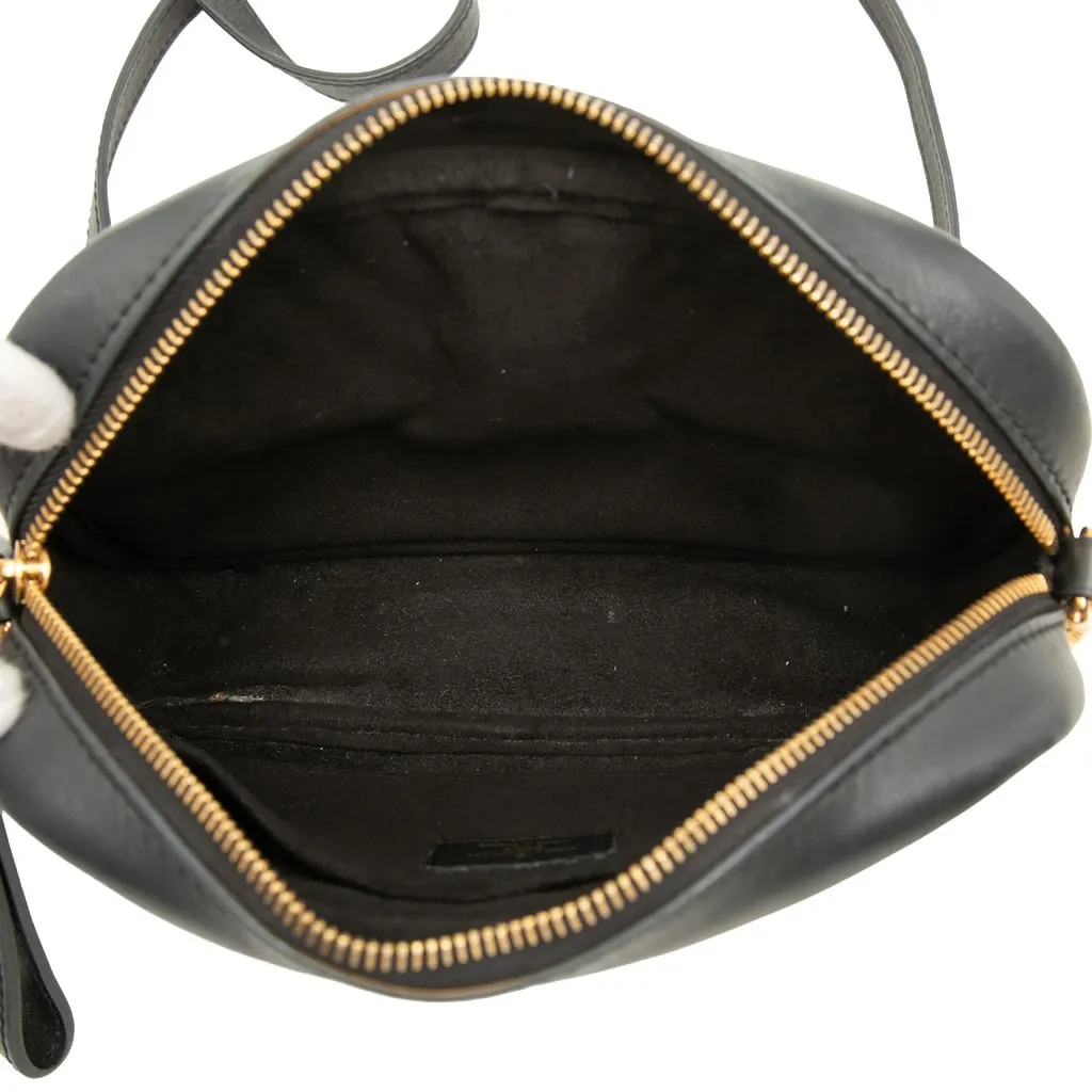 Louis Vuitton New Wave Camera Bag Black Leather Very good - Model View