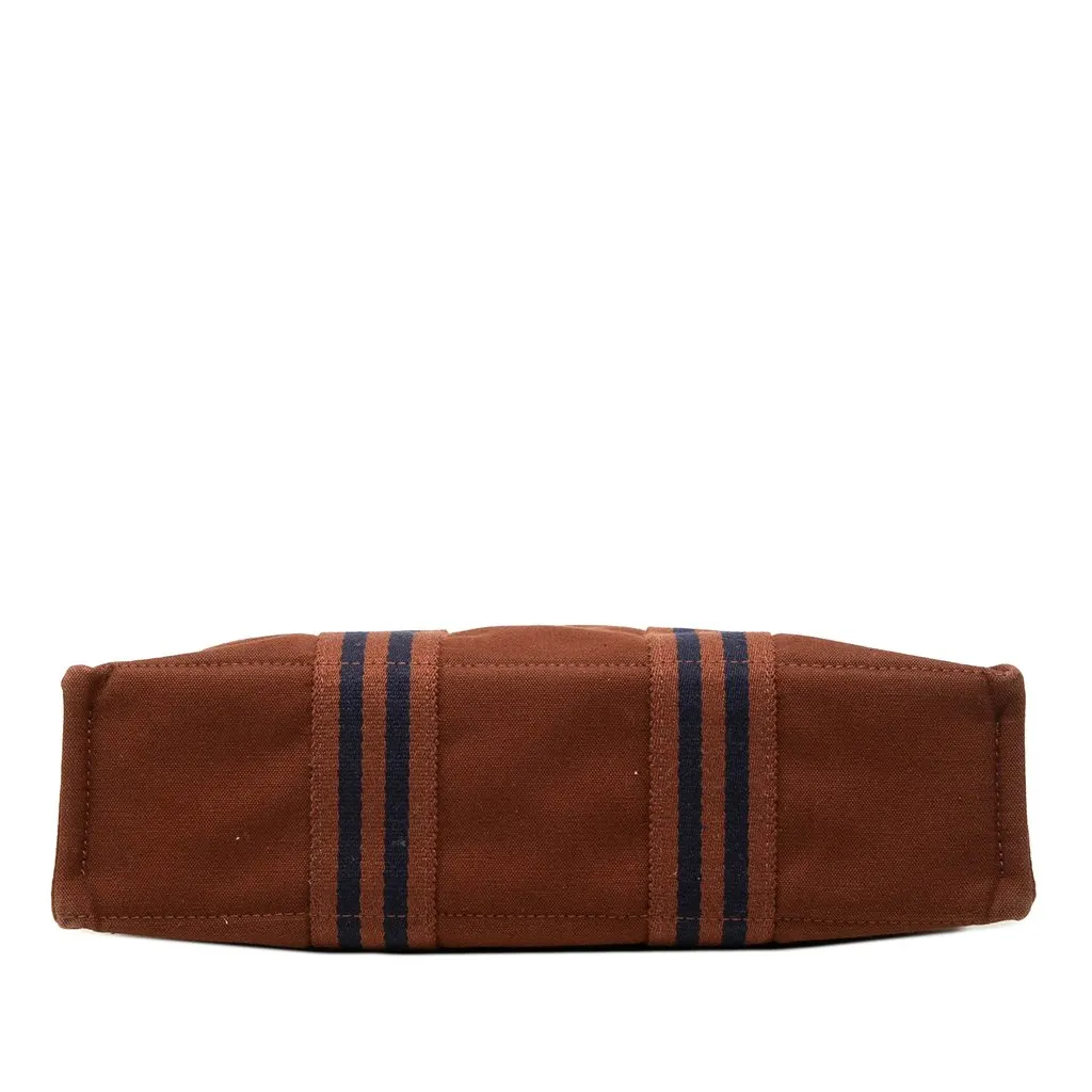 Hermès Canvas Fourre Tout PM Brown Canvas Very good - Inside View