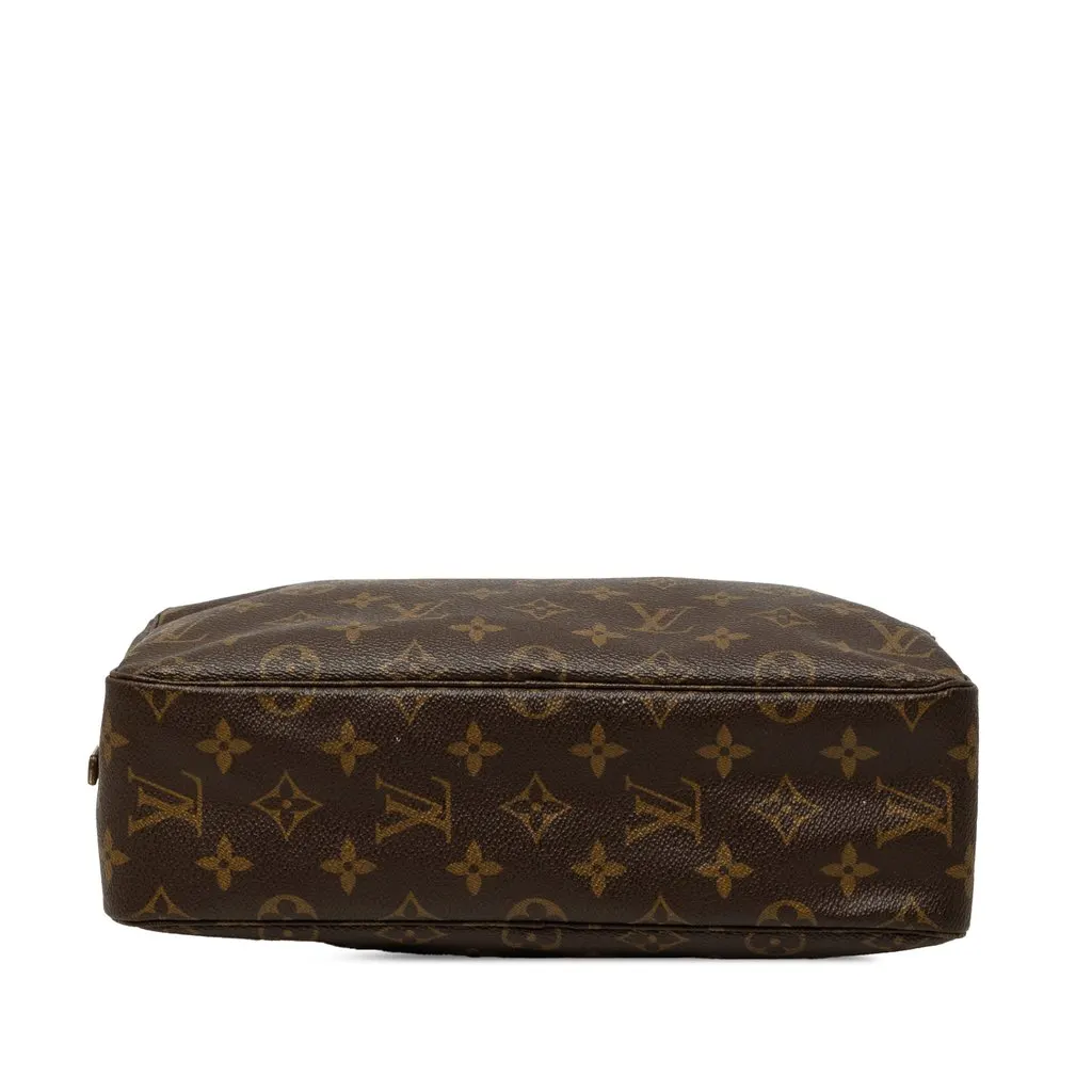 Louis Vuitton Monogram Trousse Toilette 28 Brown Canvas Very good - Inside View