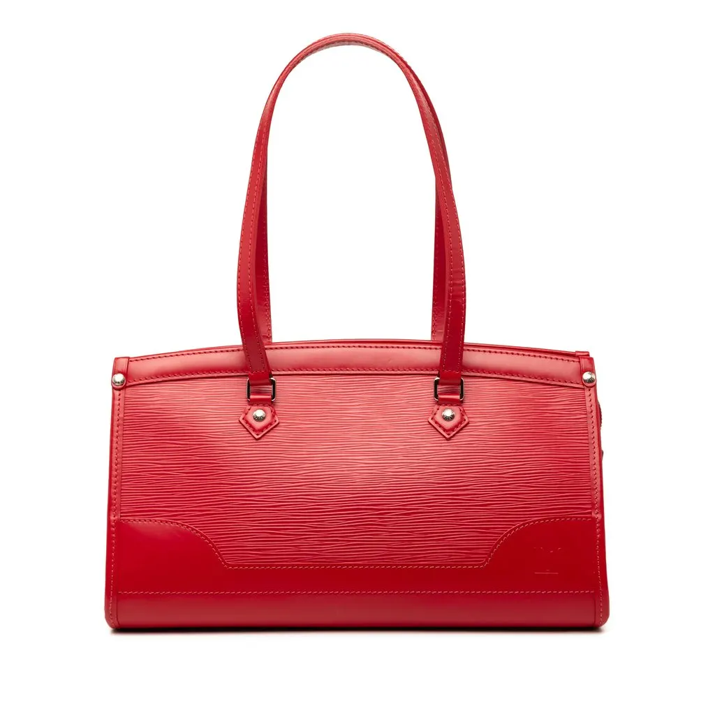 Louis Vuitton Epi Madeleine PM Red Leather Very good - Front View