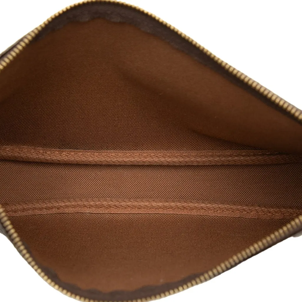 Louis Vuitton Monogram Pochette Accessoires Brown Canvas Very good - Model View