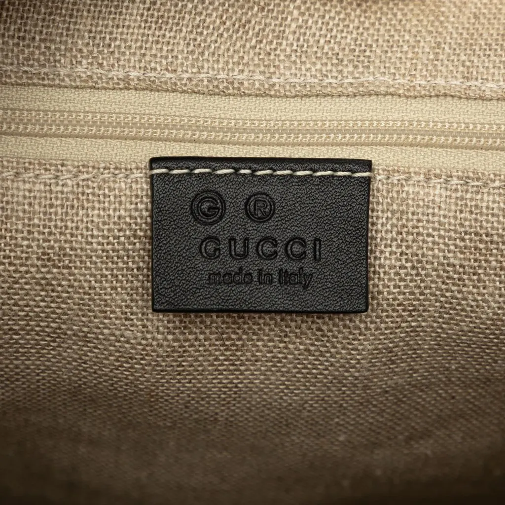 Gucci Microguccissima Margaux Shoulder Bag Black Leather Good - Box View