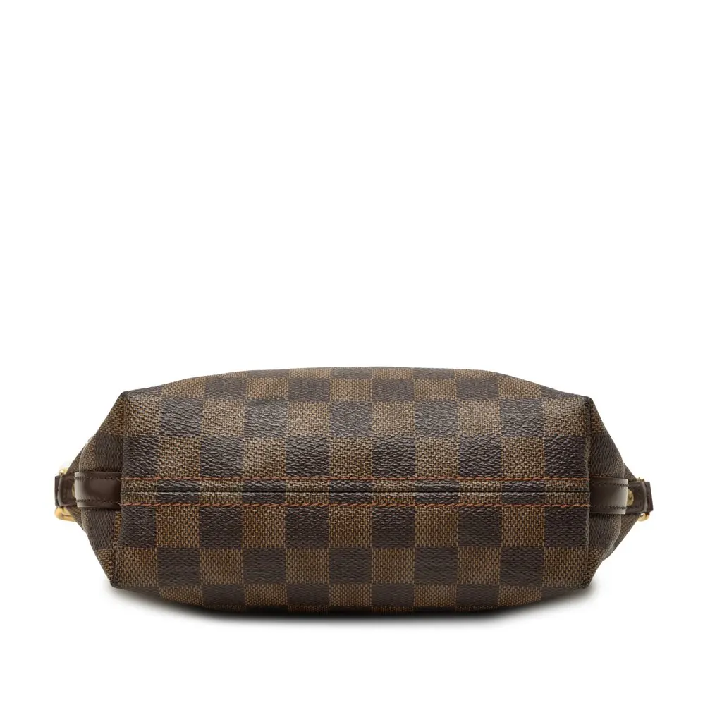 Louis Vuitton Damier Ebene Illovo PM Brown Canvas Good - Inside View