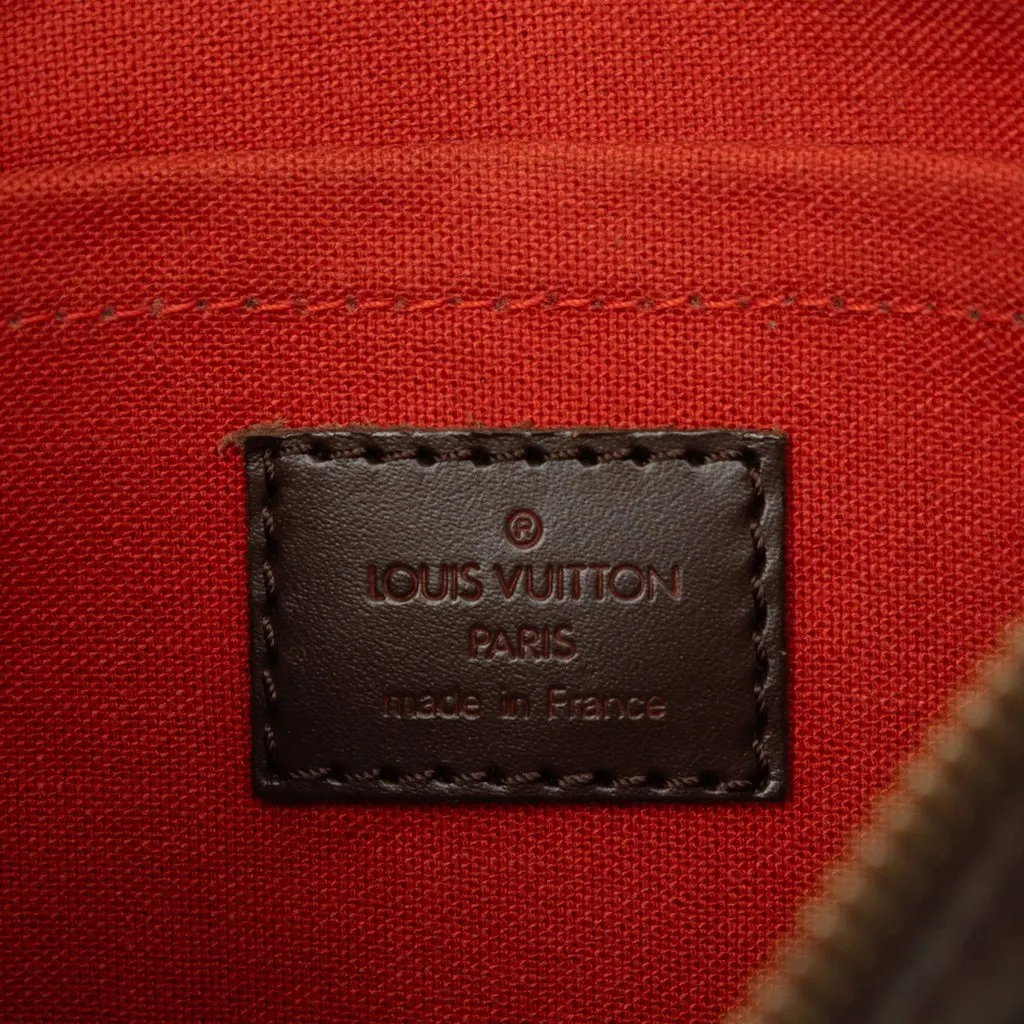 Louis Vuitton Damier Ebene Illovo PM Brown Canvas Good - Box View