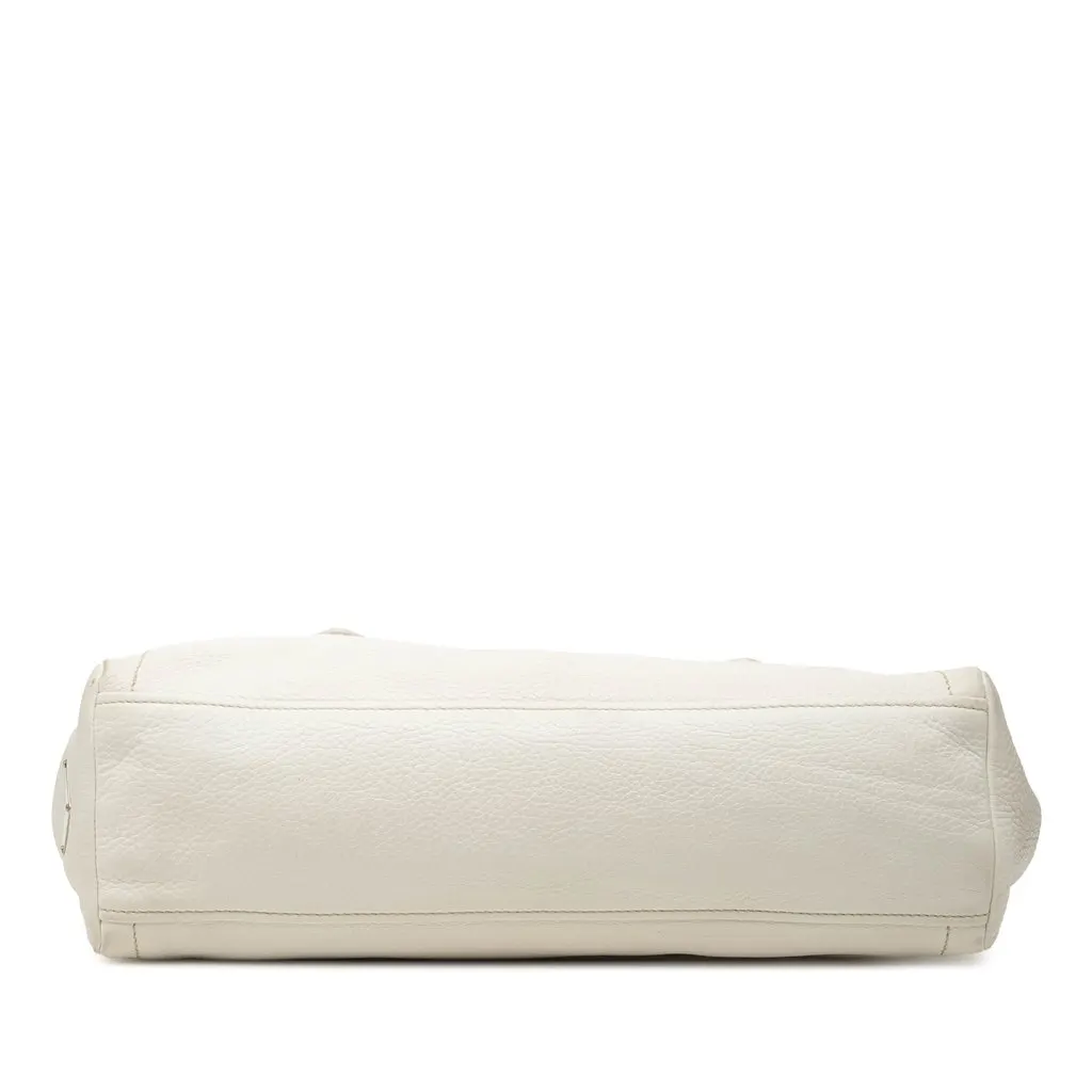 Prada Vitello Daino Easy Shoulder Bag White Leather Very good - Inside View