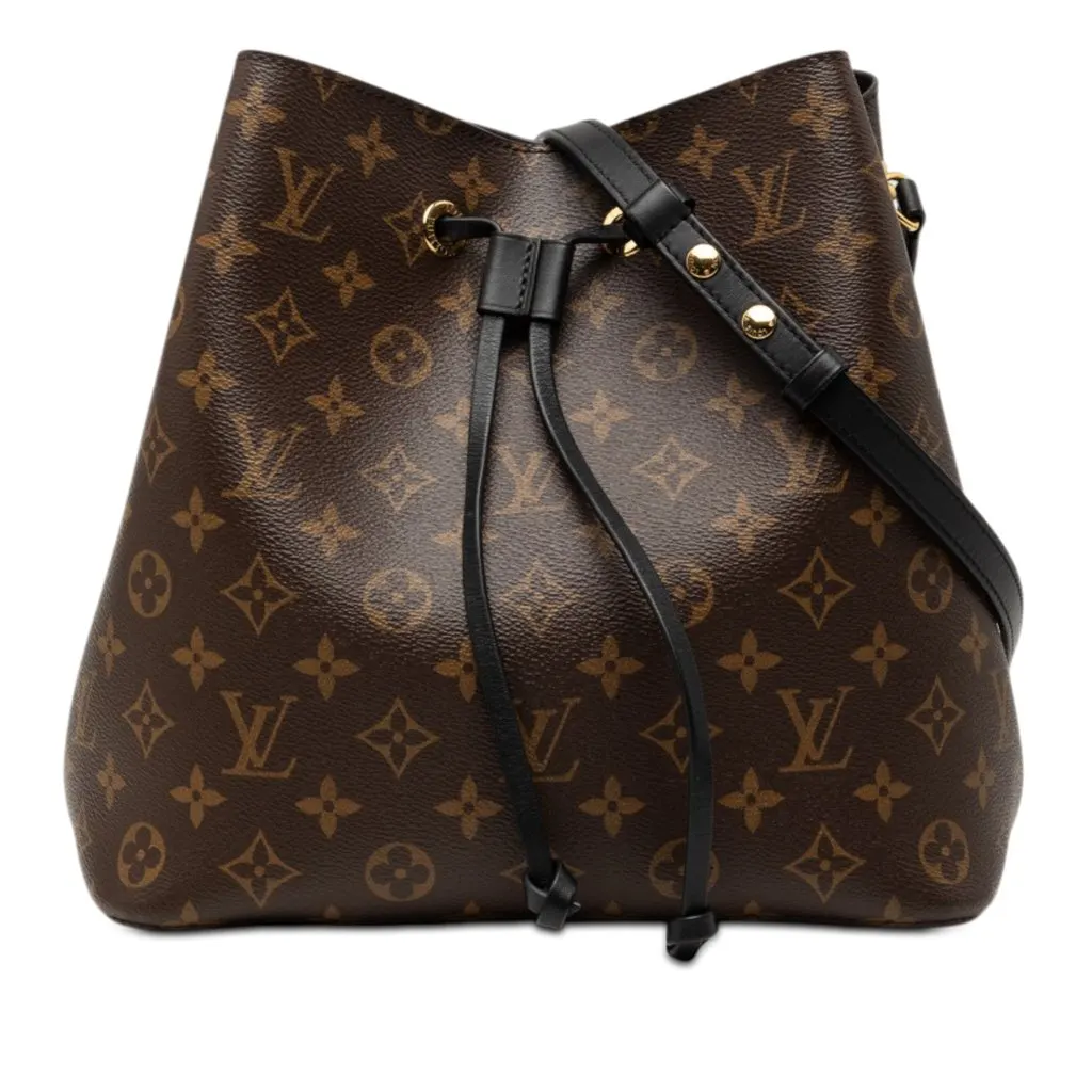 Louis Vuitton Monogram Neonoe MM Brown Very good - Front View