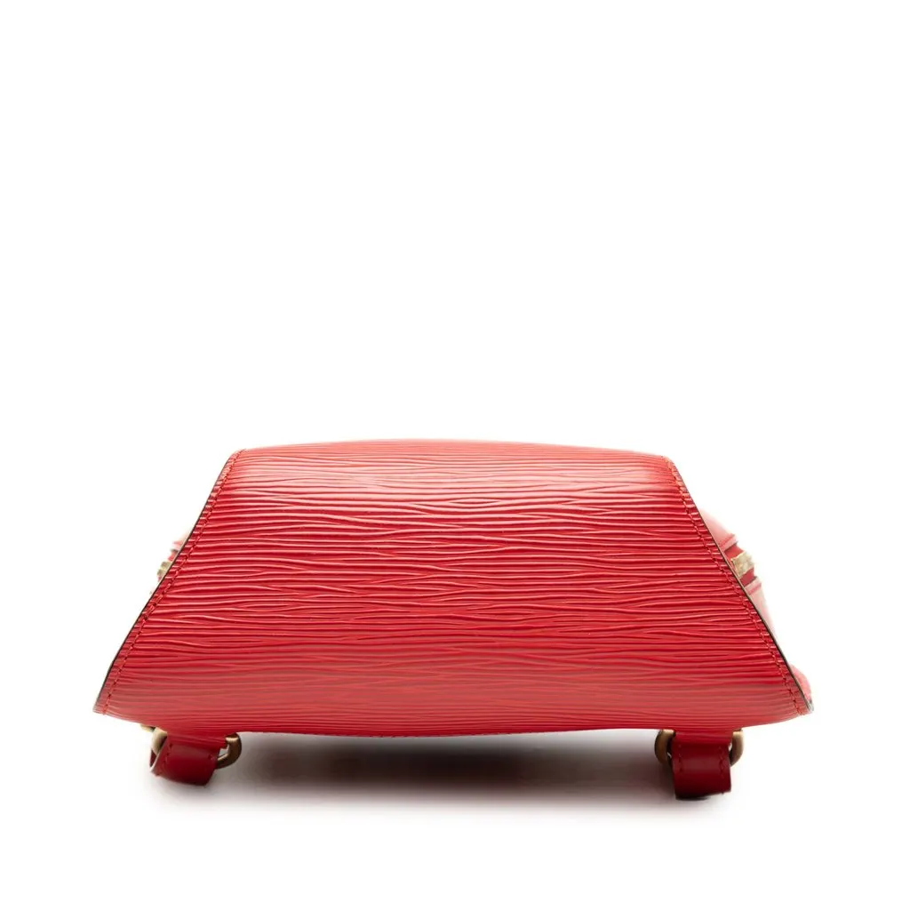 Louis Vuitton Epi Mabillon Red Leather Very good - Inside View