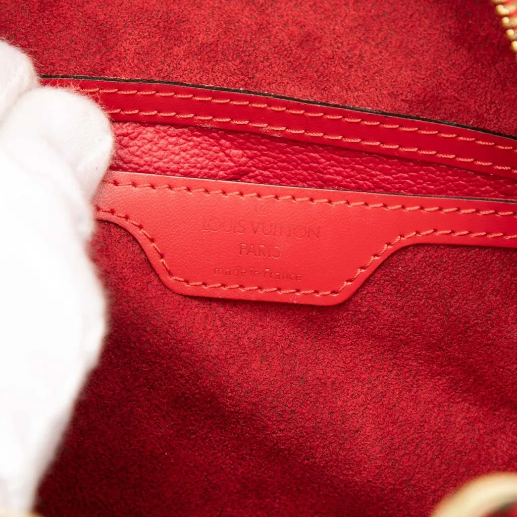 Louis Vuitton Epi Mabillon Red Leather Very good - Box View