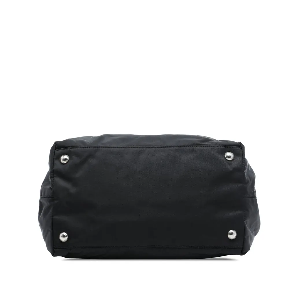 Prada Tessuto Fiocco Bow Tote Black Polyamide Very good - Inside View
