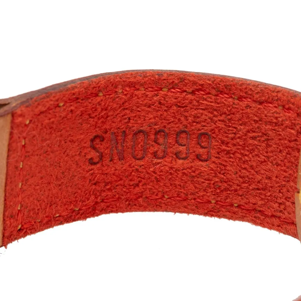 Louis Vuitton Vachetta Monogram Wish Bracelet Brown Leather Very good - Box View