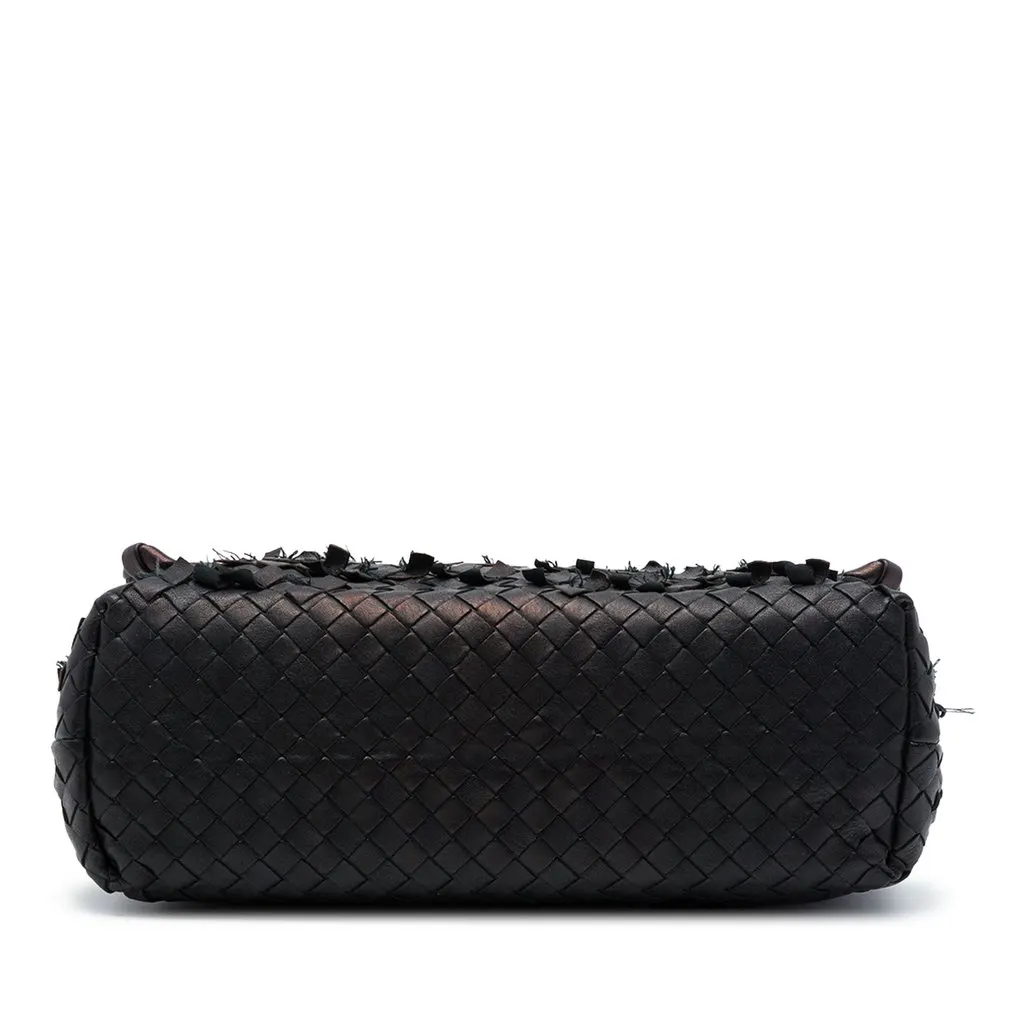 Bottega Veneta Nappa Intrecciato Tobu Olimpia Shoulder Bag Brown Leather Very good - Inside View
