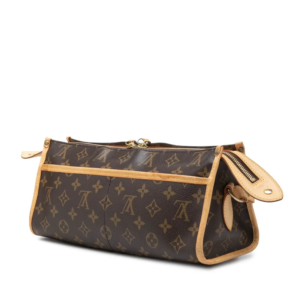 Louis Vuitton Monogram Popincourt Long Brown Canvas Very good - Back View