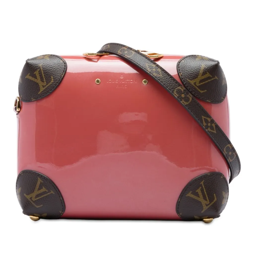 Louis Vuitton Vernis Miroir Venice Pink Leather Very good - Front View