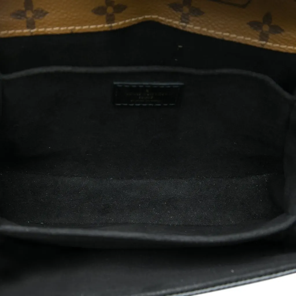 Louis Vuitton Shiny Epi and Monogram Reverse Mini Pochette Metis Black Leather Very good - Model View