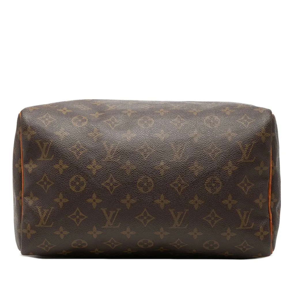 Louis Vuitton Monogram Speedy 30 Brown Good - Inside View