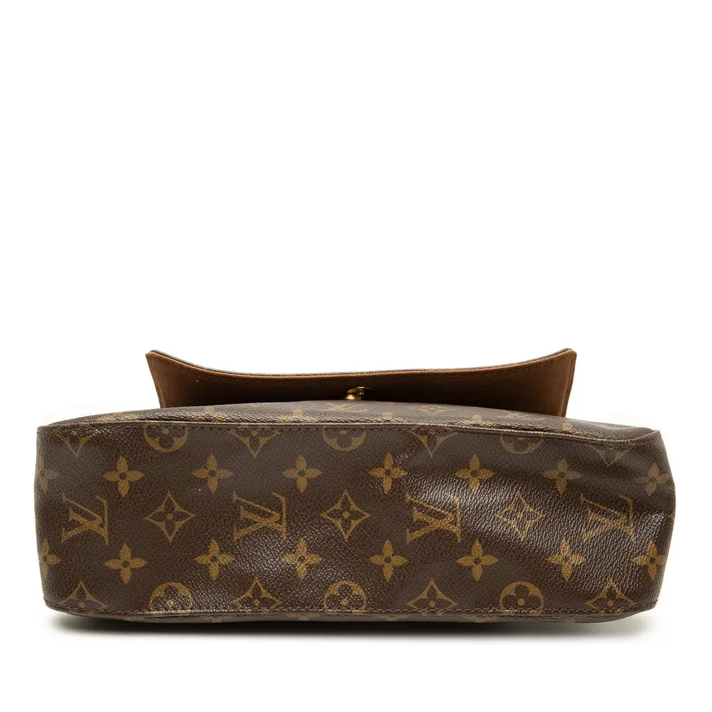 Louis Vuitton Monogram Mini Looping Brown Canvas Very good - Inside View