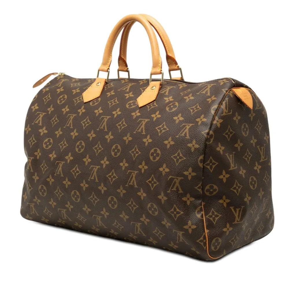 Louis Vuitton Monogram Speedy 40 Brown Very good - Back View