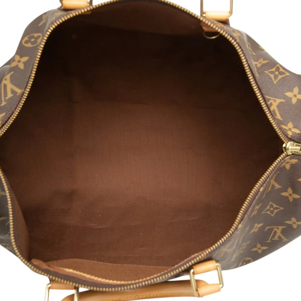 Louis Vuitton Monogram Speedy 40 Brown Very good - Model View
