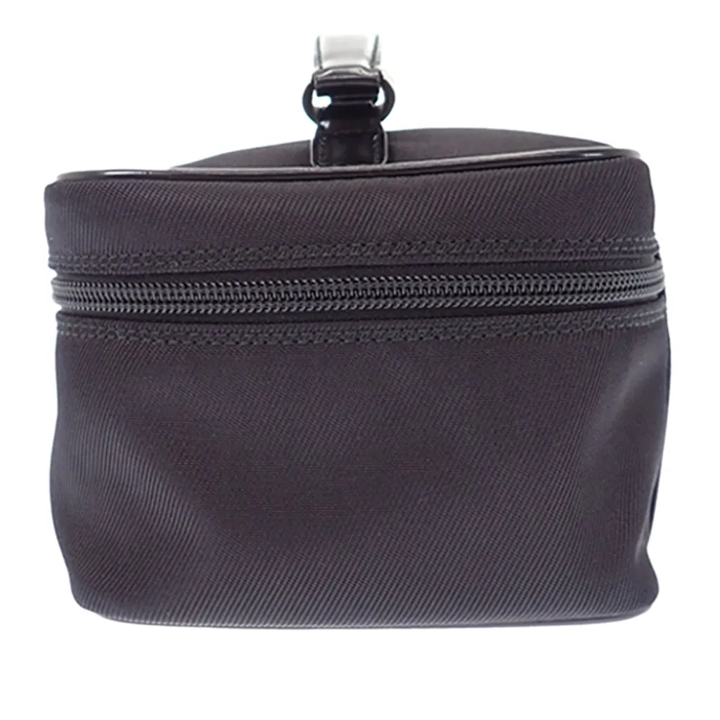 Gucci Nylon Bamboo Vanity Bag Black Polyamide Very good - Box View
